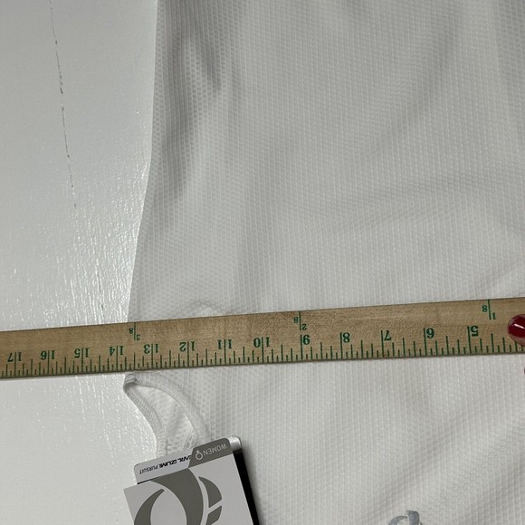 NEW Pearl Izumi Womens Transfer Sleeveless Baselayer Tank Top Size XS White Mesh - Picture 10 of 11